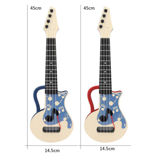 2 Delar Barns Ukulele Gitarrlek För Småbarn Musikinstrument 1