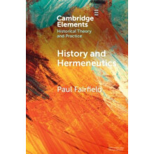 History and Hermeneutics by Paul Queens University Fairfield Paperback