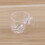 4Pcs Akryl Transparent Fisk Räkor M 8