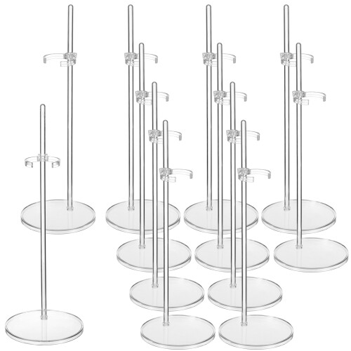 12Pcs Justerbara Mini Dockhållare För Actionsfigurer 1