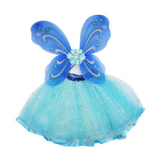 6 Delar Kostym Tutu Klänning Set Flickor Fejdress