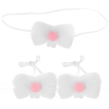 3Pcs Kaninnäsa Myktygskaninnäsor Cosplay Rekvisita