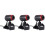 3St Webcam USB-Mikrofon Svart För Streaming 4