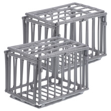 4 Delar Mini Burmodell Miniatyr För Doll Hantverk