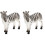 Två Stycken Simulerad Zebra Leksaksdjur För Barnlek 2