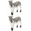 Två Stycken Simulerad Zebra Leksaksdjur För Barnlek 5
