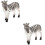 Två Stycken Simulerad Zebra Leksaksdjur För Barnlek 6