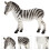 1 Styck Modell Av En Zebra Djurslek för Barn 3