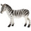 1 Styck Modell Av En Zebra Djurslek för Barn 6