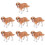 7Pcs Valpfigur Realistisk Hundmodell Utbildningsmaterial För Barn 9