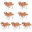 7Pcs Valpfigur Realistisk Hundmodell Utbildningsmaterial För Barn 6