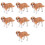 7Pcs Valpfigur Realistisk Hundmodell Utbildningsmaterial För Barn 8