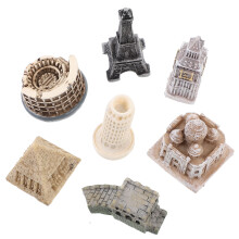 7Pcs Miniatyr London Big I Resin Byggnadsmodell Skulptur
