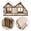 3Pcs Trähuspussel Mini Diy Modell Set Utbildningsleksak För Barn 11