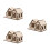 3Pcs Trähuspussel Mini Diy Modell Set Utbildningsleksak För Barn 9