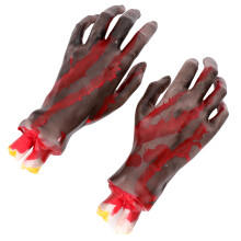 1 Par Halloweensimulatorade Handpropar Spökiga Skämt