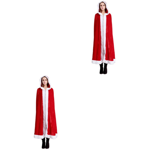 2St Cosplay Julkappa I Rött , Bekväm Elegant 2