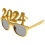 Jaar Party Bril Gouden Plastic Comfortabel 11