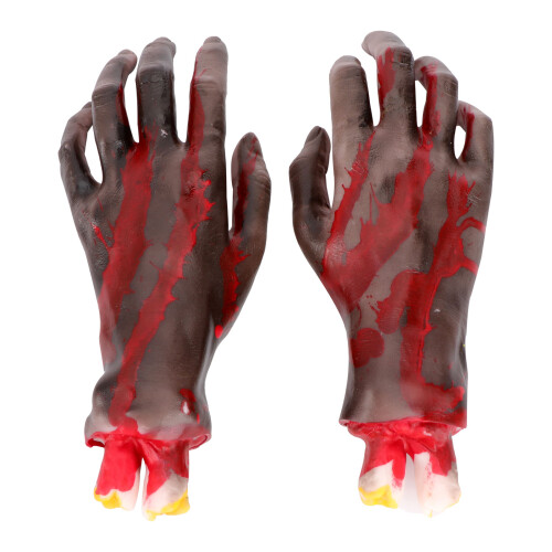 1 Par Halloweensimulatorade Handpropar Spökiga Skämt 2