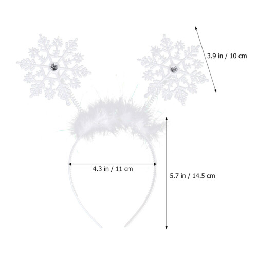 3 Stuks Sneeuwvlok Haar Ringen Voor Kinderen 1