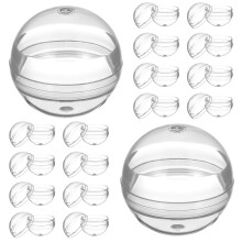 110 Stuks Transparante Plastic Capsules 28Mm Voor Verzamelobjecten