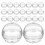 110 Stuks Transparante Plastic Capsules 28Mm Voor Verzamelobjecten 10