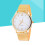 Quartz Vrouwen Met Stijlvolle Gouden Meshband 7