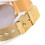 Quartz Vrouwen Met Stijlvolle Gouden Meshband 10