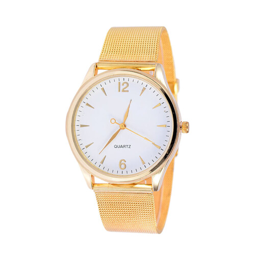 Quartz Vrouwen Met Stijlvolle Gouden Meshband 2