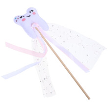 Fairy Wand Met Lint, Bruiloft Wand, Tandenfee Stok, Kostuum Rekwisiet