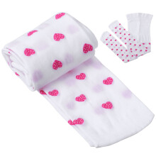 Spring Fall Niños Medias Jacquard Sin Costuras