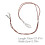 Para Collar Colgante De Malla Tejida 2