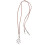 Para Collar Colgante De Malla Tejida 7