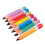 7Ud Lápices Inflables PVC Multicolor Para Escolar Festivo 10