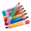 7Ud Lápices Inflables PVC Multicolor Para Escolar Festivo 11