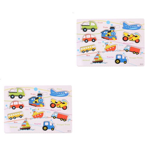 2Pcs Skrapbräde Leksak Kännedom För Börn 2