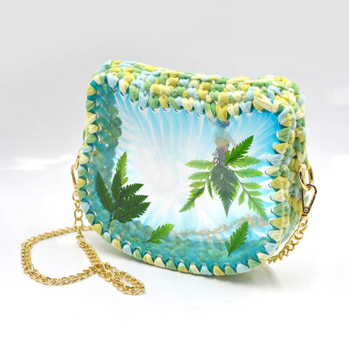 2Ud Base Transparente Para Bolsa DIY Con Material Acrílico Resistente 1