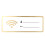 wifi acrilico riutilizzabile con account e password per negozio 1