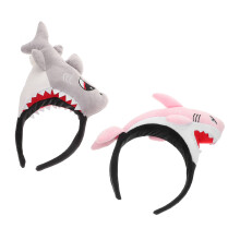 2 Unidades Diadema De Peluche De Tiburón, Sombrero De Fiesta