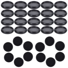 44Stk Schwarze Buchbinderinge ABS Für Schule Und Büro