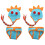 4 Pièces Chapeau Bébé Tenue Complète Photo - 3