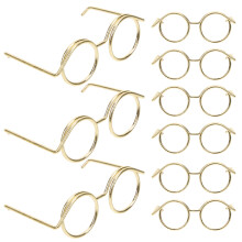 10Pcs Dockglas Minidocksolglas Fattning För Klä Ut
