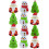 48 Pièces Décorations De Noël À Remontoir Thème Jouets 1