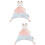 2Pièces Serviette Bébé Bovin Jouet Doux 8