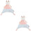 2Pièces Serviette Bébé Bovin Jouet Doux 7