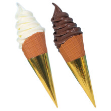 8 Pcs Ice Cream Cone Props For Dessert Shop Display