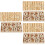 3 Ensembles 216 Pièces Lettres Chiffres Outils Éducatifs 6