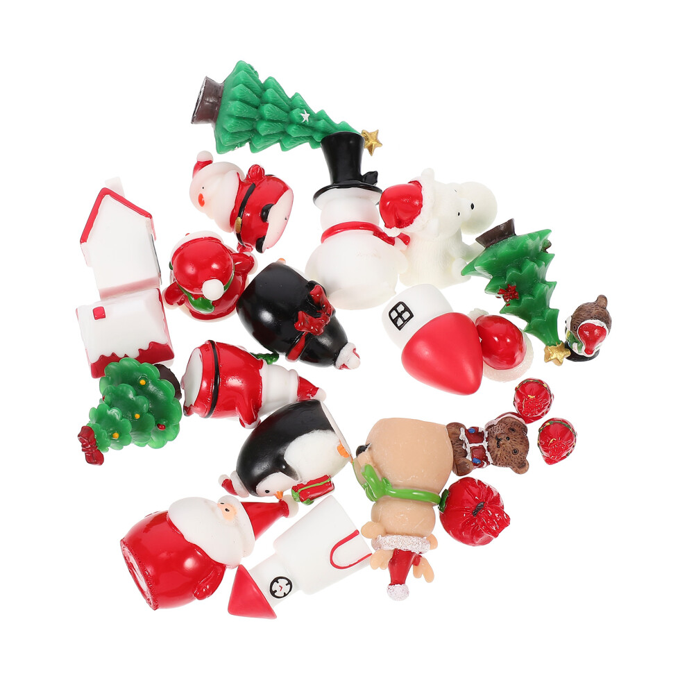 Photos - Other Toys 22Pcs Xmas Mini Ornaments For Doll House Toys
