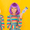 Lollipop Robot Höllare För Barn Presenten (Blå) 9