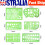 6 Pezzi Righello Trasparente In Per Ufficio E (Verde) 2